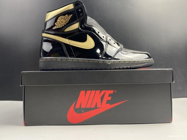 1 RETRO 555088-032 METALLIC (2020) JORDAN BLACK AIR GOLD HIGH 0708